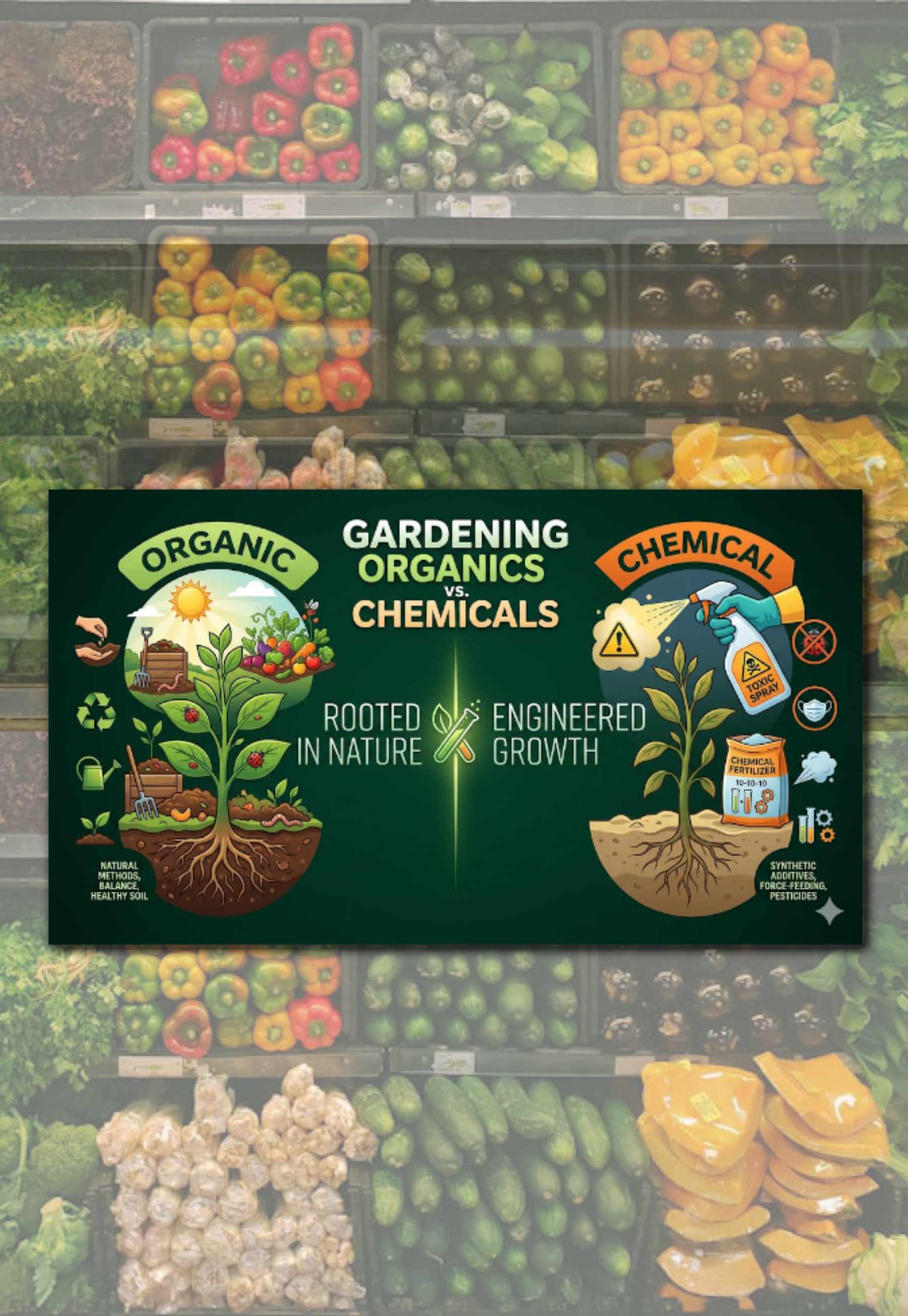 Chemical vs Organic Food